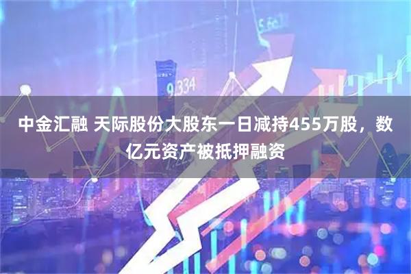 中金汇融 天际股份大股东一日减持455万股，数亿元资产被抵押融资