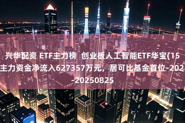 兴华配资 ETF主力榜  创业板人工智能ETF华宝(159363)主力资金净流入627357万元，居可比基金首位-20250825